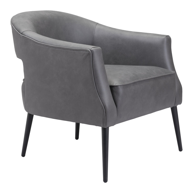 Zuo Berkeley 109052 Accent Chair - Vintage Grey IMAGE 6