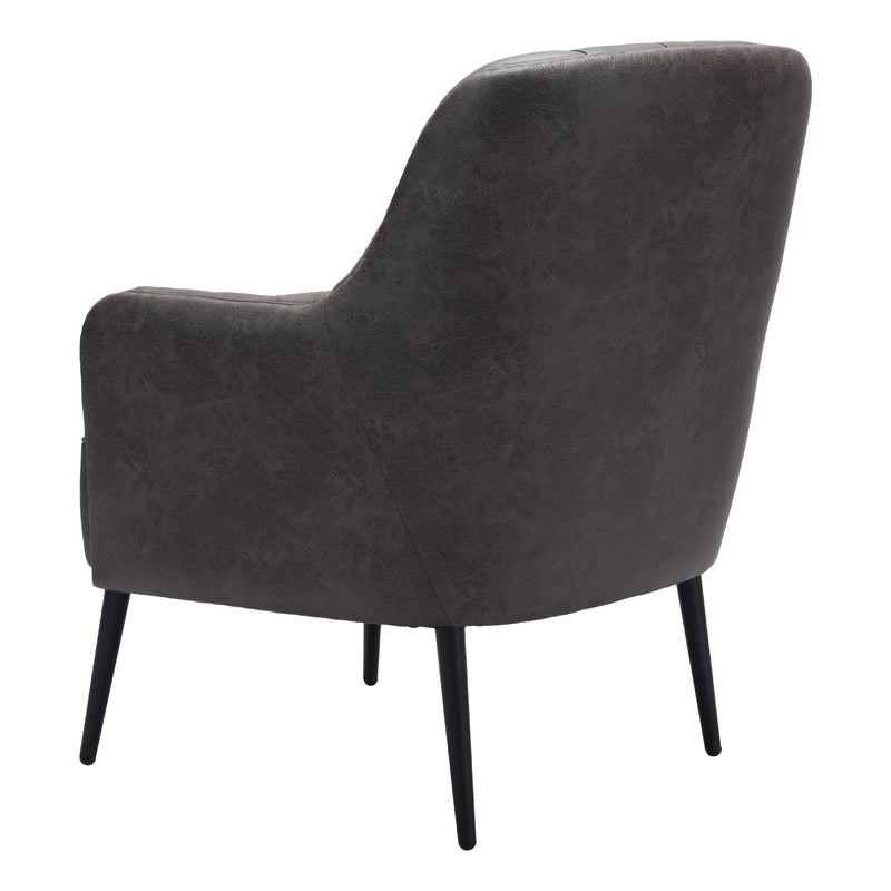 Zuo Tasmania 109054 Accent Chair - Vintage Black IMAGE 5
