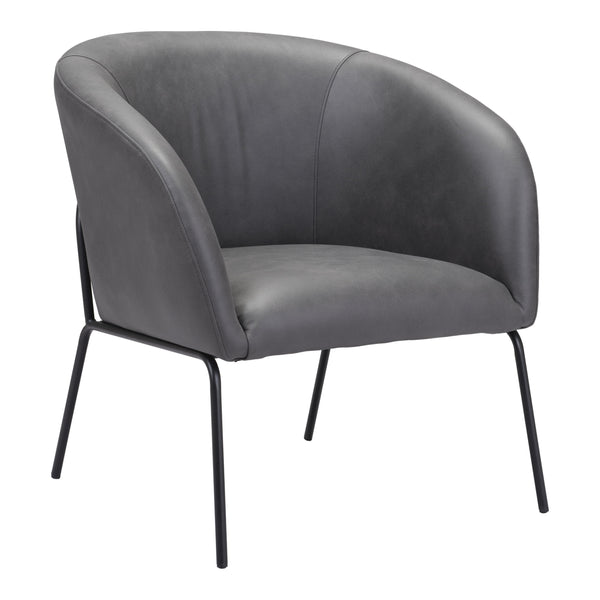 Zuo Quinten 109056 Accent Chair - Vintage Grey IMAGE 1