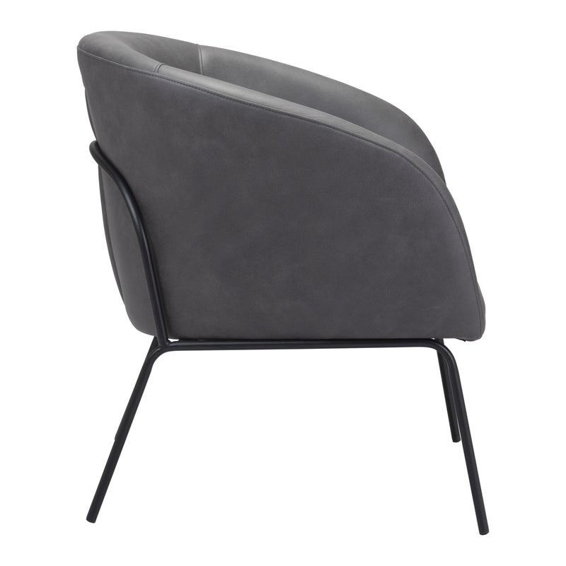 Zuo Quinten 109056 Accent Chair - Vintage Grey IMAGE 2