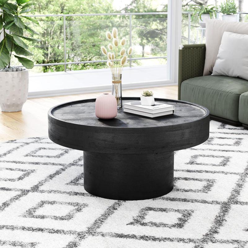 Zuo Watson 109084 Coffee Table - Black IMAGE 6