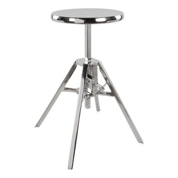 Zuo Mercy 109087 Counter Stool - Silver IMAGE 1