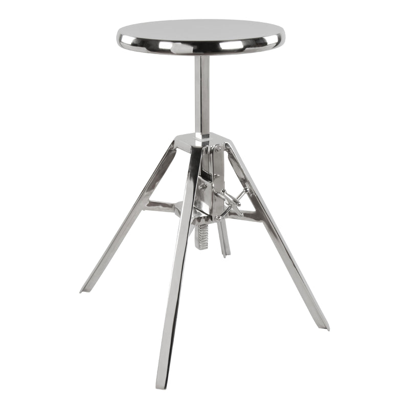 Zuo Mercy 109087 Counter Stool - Silver IMAGE 1