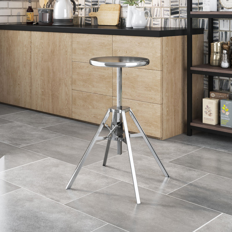 Zuo Mercy 109087 Counter Stool - Silver IMAGE 9