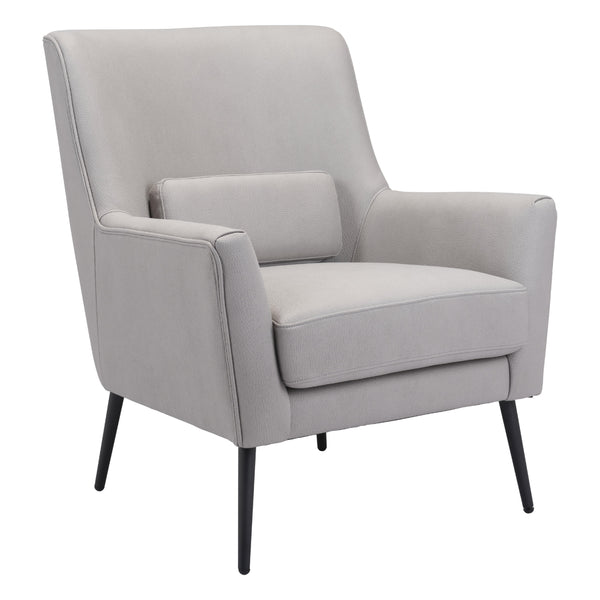 Zuo Ontario 109096 Accent Chair - Grey IMAGE 1