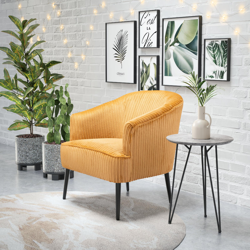 Zuo Ranier 109225 Accent Chair - Yellow IMAGE 10