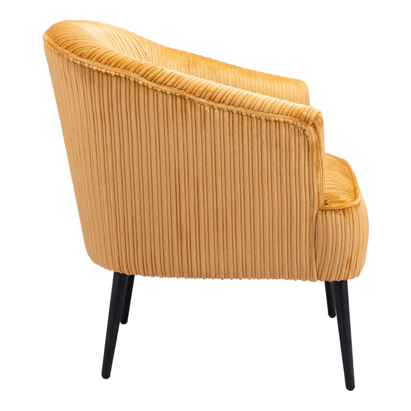 Zuo Ranier 109225 Accent Chair - Yellow IMAGE 2
