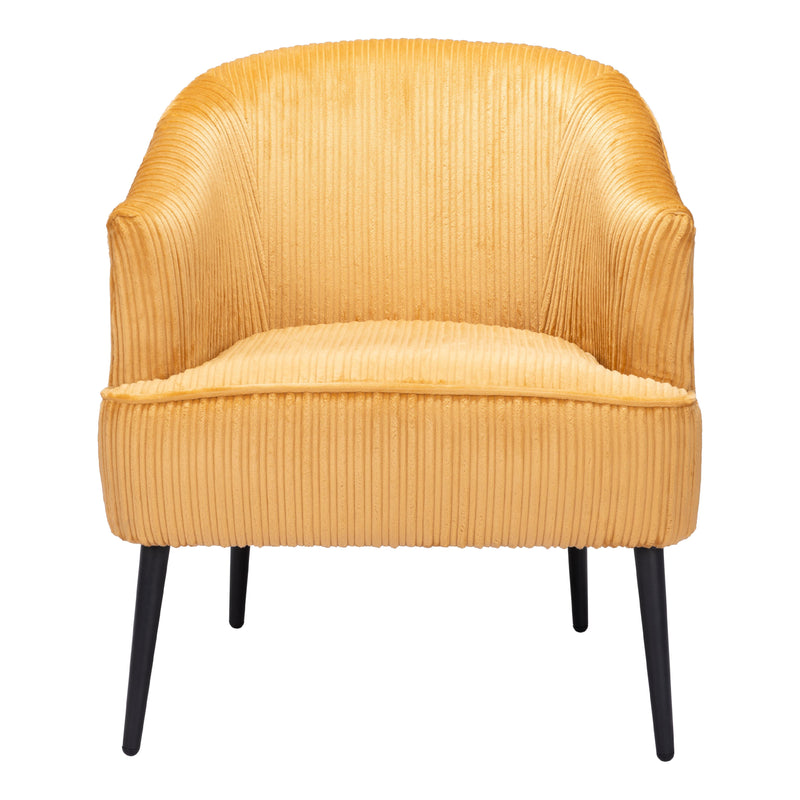 Zuo Ranier 109225 Accent Chair - Yellow IMAGE 3