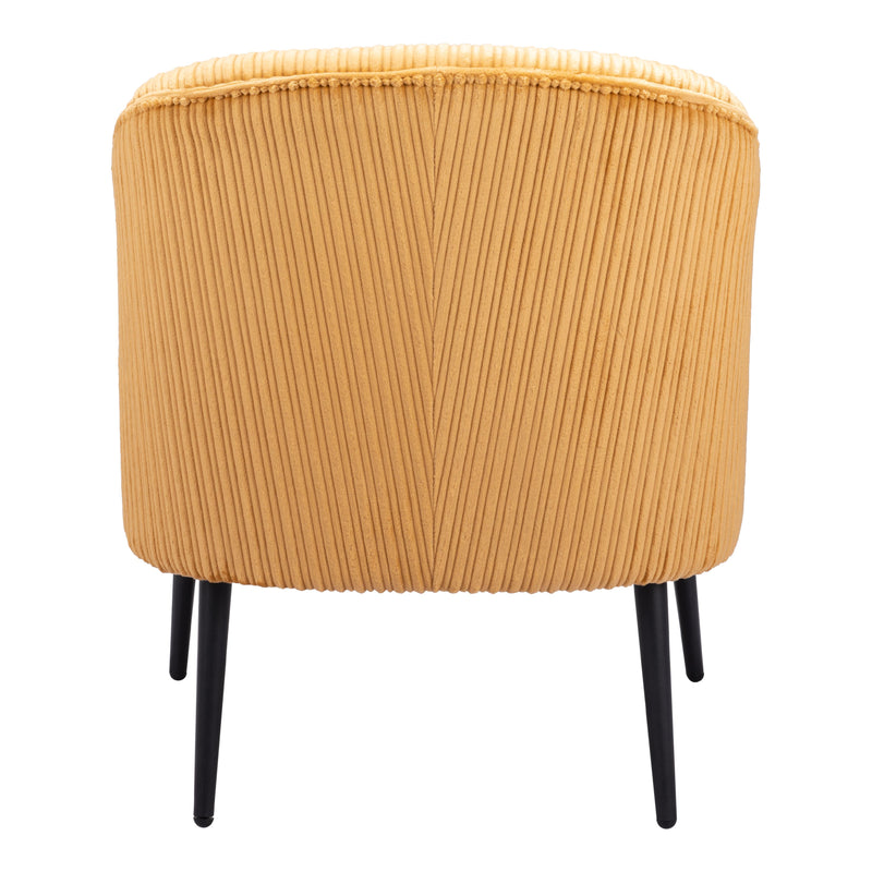 Zuo Ranier 109225 Accent Chair - Yellow IMAGE 4