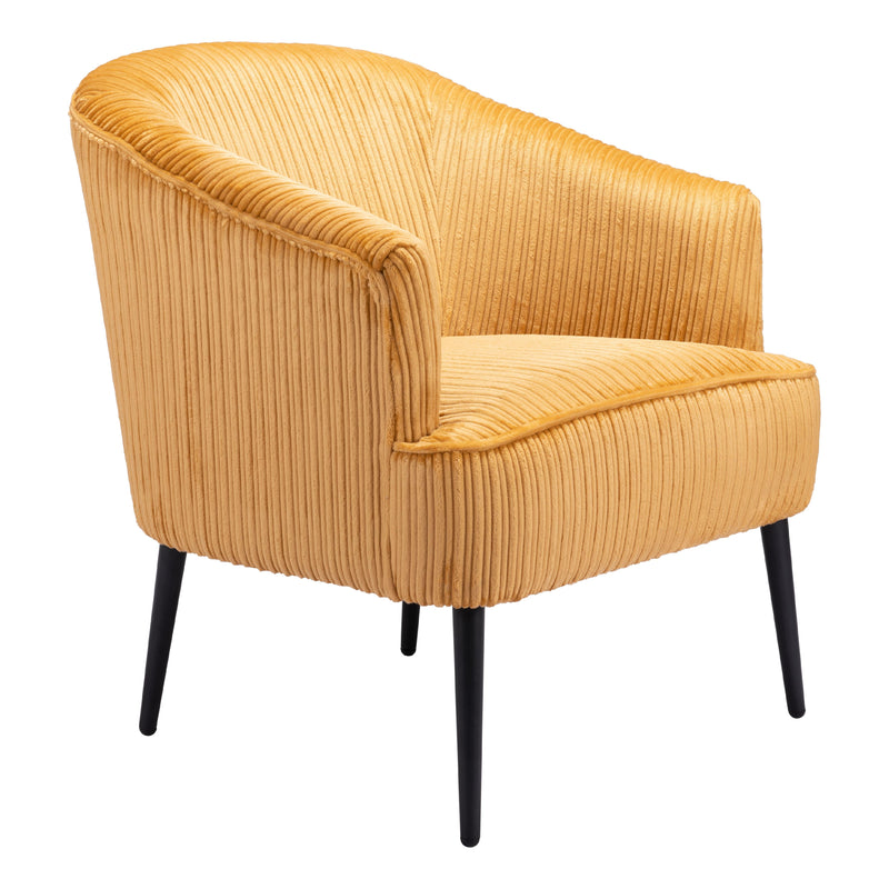 Zuo Ranier 109225 Accent Chair - Yellow IMAGE 6