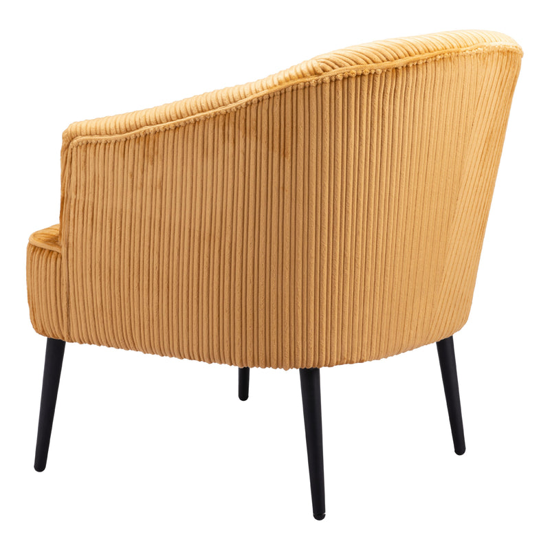 Zuo Ranier 109225 Accent Chair - Yellow IMAGE 7