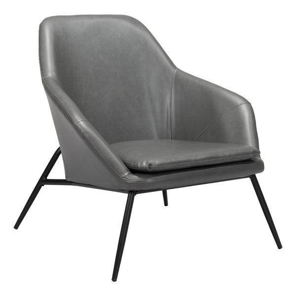 Zuo Manuel 109235 Accent Chair - Grey IMAGE 1