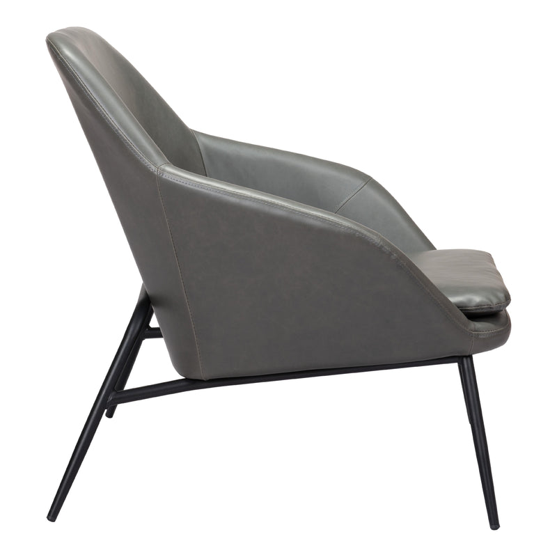Zuo Manuel 109235 Accent Chair - Grey IMAGE 2
