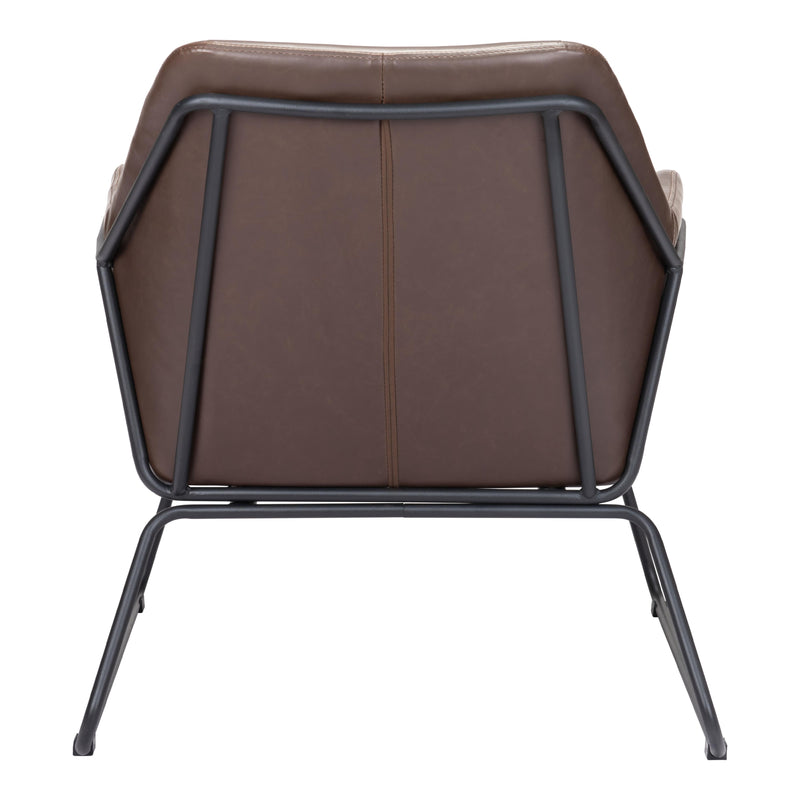 Zuo Jose 109238 Accent Chair - Brown IMAGE 4