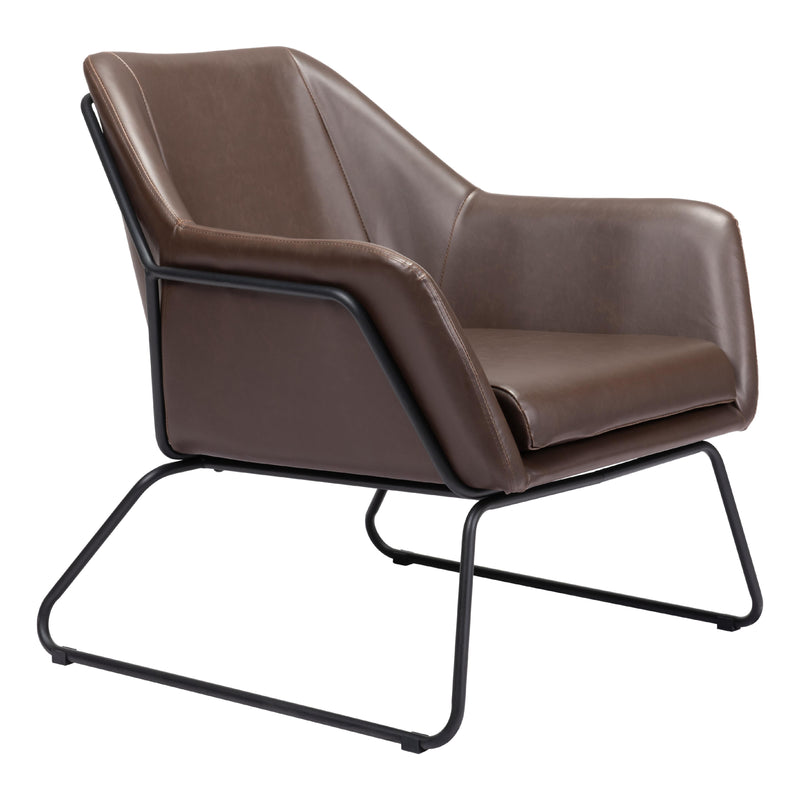 Zuo Jose 109238 Accent Chair - Brown IMAGE 6