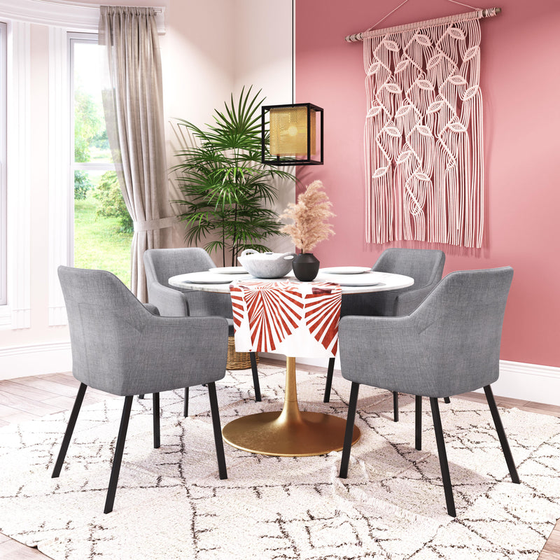 Zuo Adage 109364 Dining Chair - Grey IMAGE 10