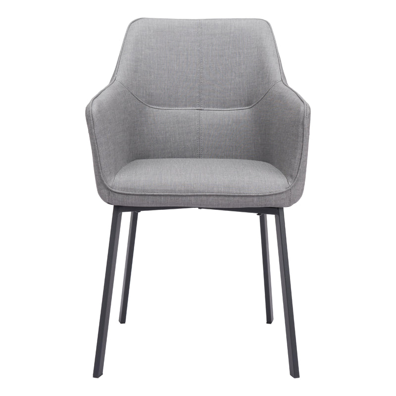 Zuo Adage 109364 Dining Chair - Grey IMAGE 3