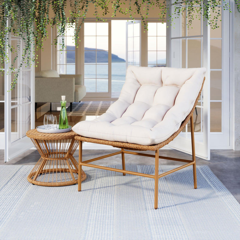 Zuo Merilyn 703972 Accent Chair - Beige & Natural IMAGE 11