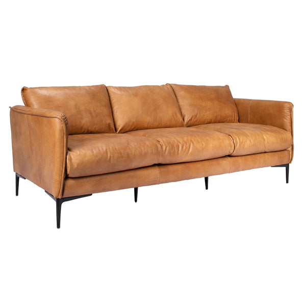 Classic Home Abigail Stationary Leather Sofa 53051239 IMAGE 1