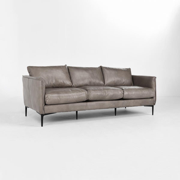 Classic Home Abigail Stationary Leather Sofa 53004598 IMAGE 1