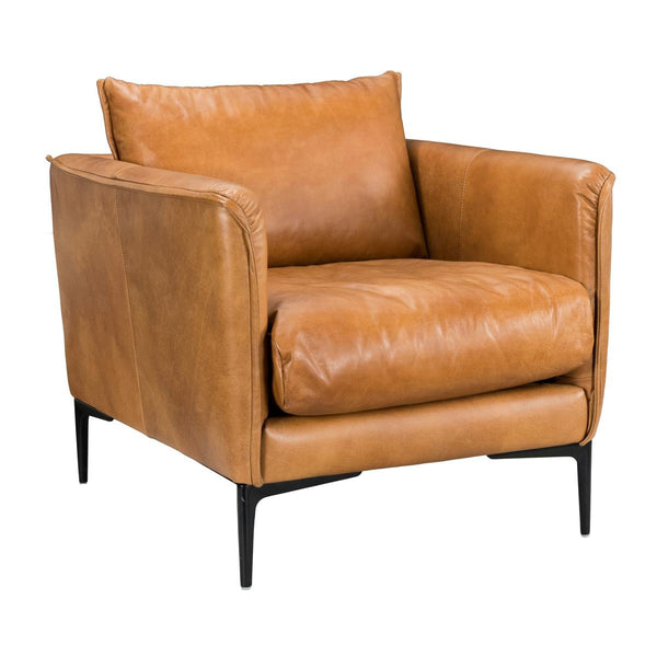 Classic Home Abigail Stationary Leather Chair 53051238 IMAGE 1