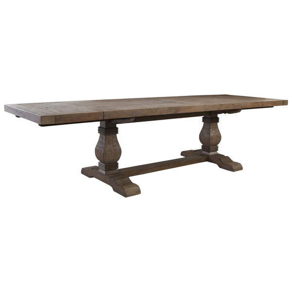 Classic Home Caleb Dining Table with Trestle Base 51030896 IMAGE 1