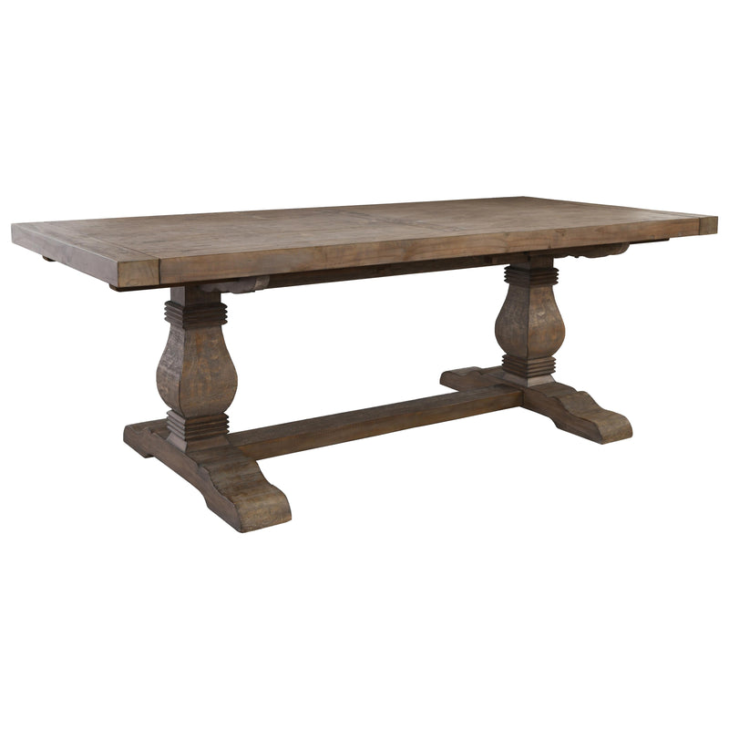 Classic Home Caleb Dining Table with Trestle Base 51030896 IMAGE 2