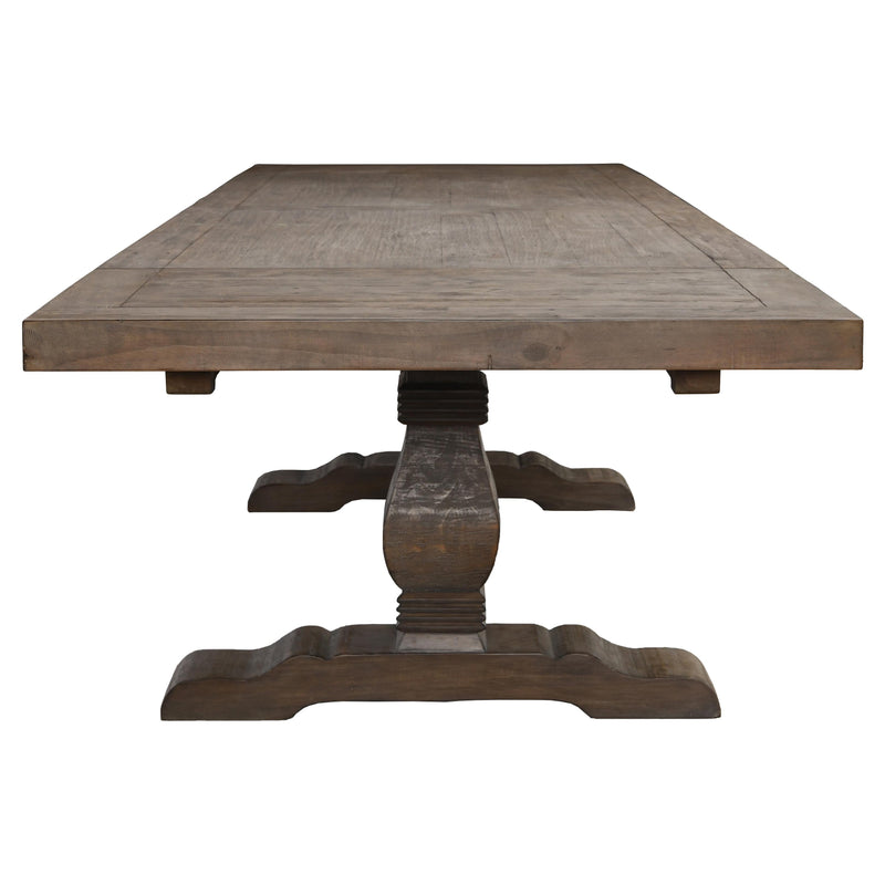 Classic Home Caleb Dining Table with Trestle Base 51030896 IMAGE 4