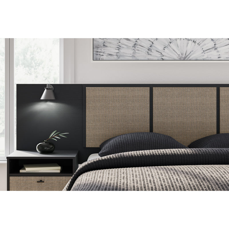 Signature Design by Ashley Charlang Queen Panel Bed EB1198-157/EB1198-113/EB1198-102 IMAGE 4
