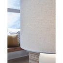  Signature Design by Ashley Lemrich L123874 Ceramic Table Lamp IMAGE 4