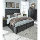 Signature Design by Ashley Foyland King Panel Bed with Storage B989-58/B989-56S/B989-97 IMAGE 9