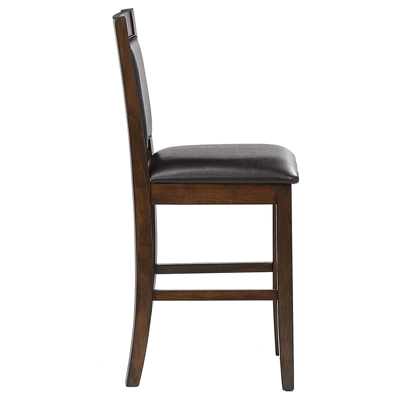 Coaster Furniture Dewey 115209 Upholstered Counter Chair - Walnut (Set of 2) IMAGE 7