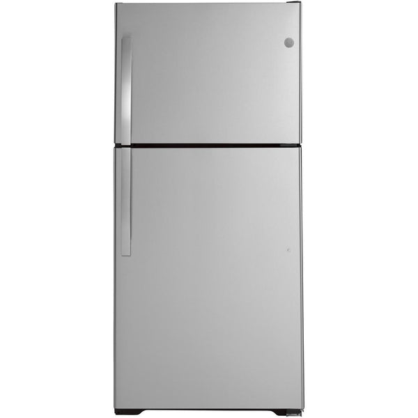 GE 30-inch, 19.2 cu. ft. Top Freezer Refrigerator GTS19KYNRFS IMAGE 1