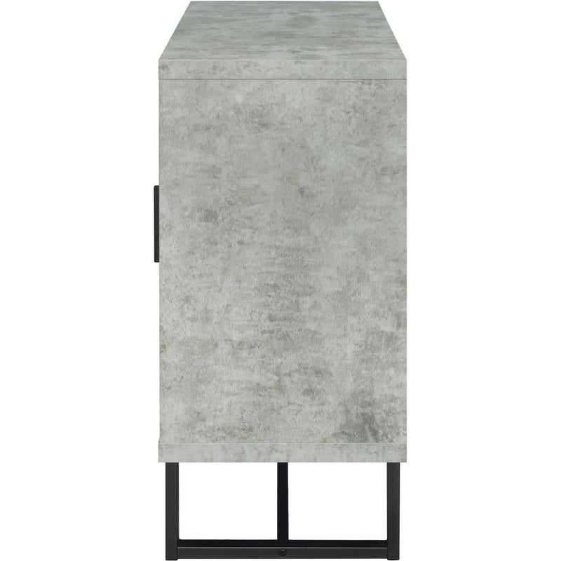  Coaster Furniture Abelardo 953565 3-Drawer Engineered Wood Cabinet - Weathered Oak IMAGE 5