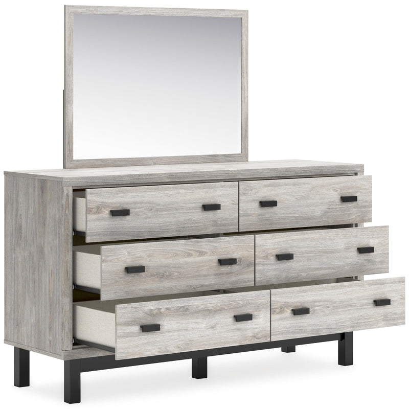 Benchcraft Vessalli 6-Drawer Dresser with Mirror B1036-231/B1036-36 IMAGE 2