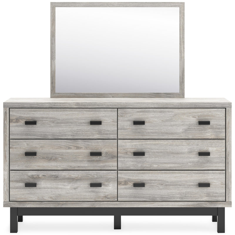 Benchcraft Vessalli 6-Drawer Dresser with Mirror B1036-231/B1036-36 IMAGE 3