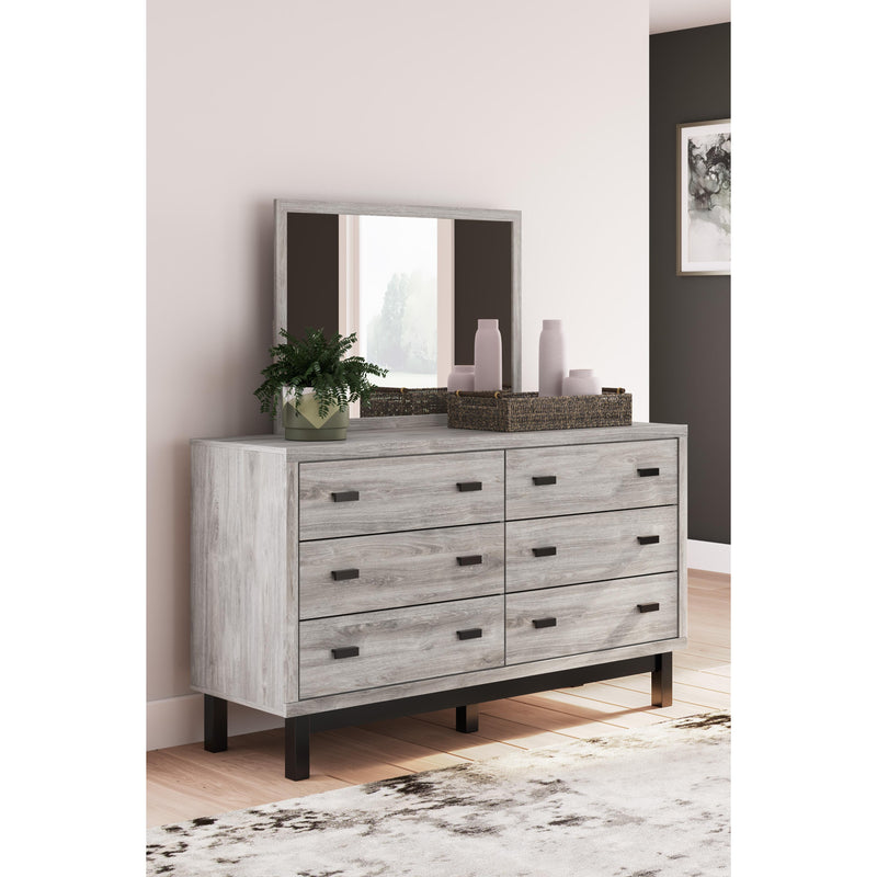 Benchcraft Vessalli 6-Drawer Dresser with Mirror B1036-231/B1036-36 IMAGE 5