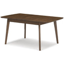  Signature Design by Ashley Lyncott D615-35 Rectangular Dining Room Butterfly Extension Table IMAGE 1