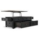  Signature Design by Ashley Tyler Creek T736T3 Coffee Table and 2 End Tables with Console IMAGE 15