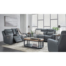  Signature Design by Ashley Mindanao U5950418 Power Reclining Loveseat with Console and Adjustable Headrest IMAGE 17