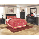  Signature Design by Ashley Huey Vineyard B128 6 pc Full Sleigh Bedroom Set IMAGE 1
