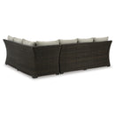  Signature Design by Ashley Brook Ranch P465-822 Sofa Sectional/Bench with Cushion IMAGE 3