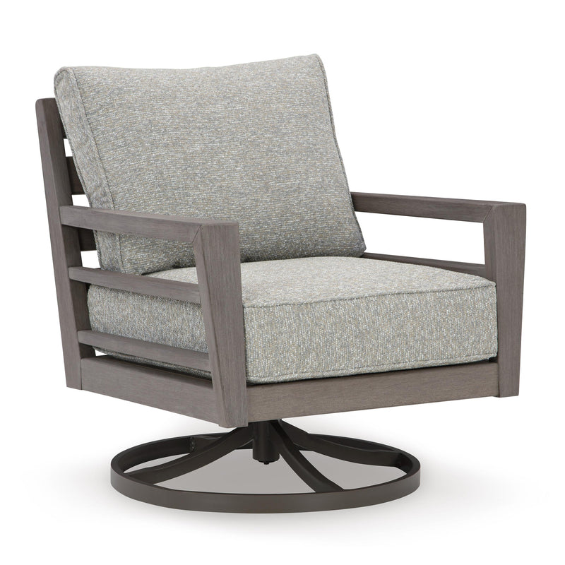  Signature Design by Ashley Hillside Barn P564-821 Swivel Lounge with Cushion IMAGE 1