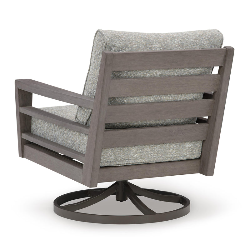  Signature Design by Ashley Hillside Barn P564-821 Swivel Lounge with Cushion IMAGE 4