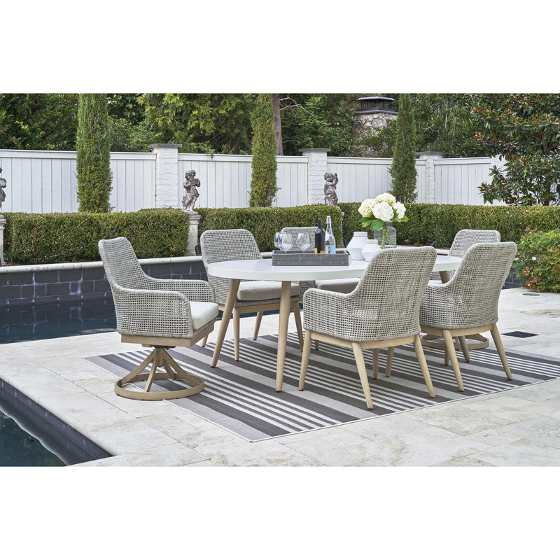  Signature Design by Ashley Seton Creek P798-602A Swivel Chair with Cushion IMAGE 9