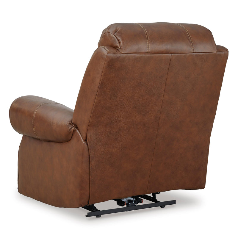 Signature Design by Ashley Freyeburg Power Leather Match Recliner with Wall Recline U9021306 IMAGE 6