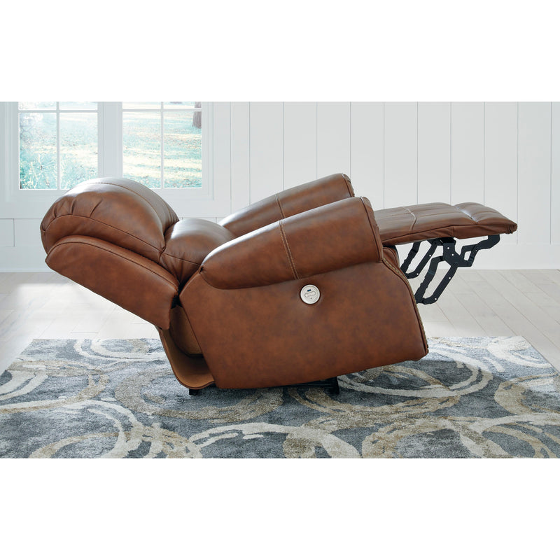 Signature Design by Ashley Freyeburg Power Leather Match Recliner with Wall Recline U9021306 IMAGE 9