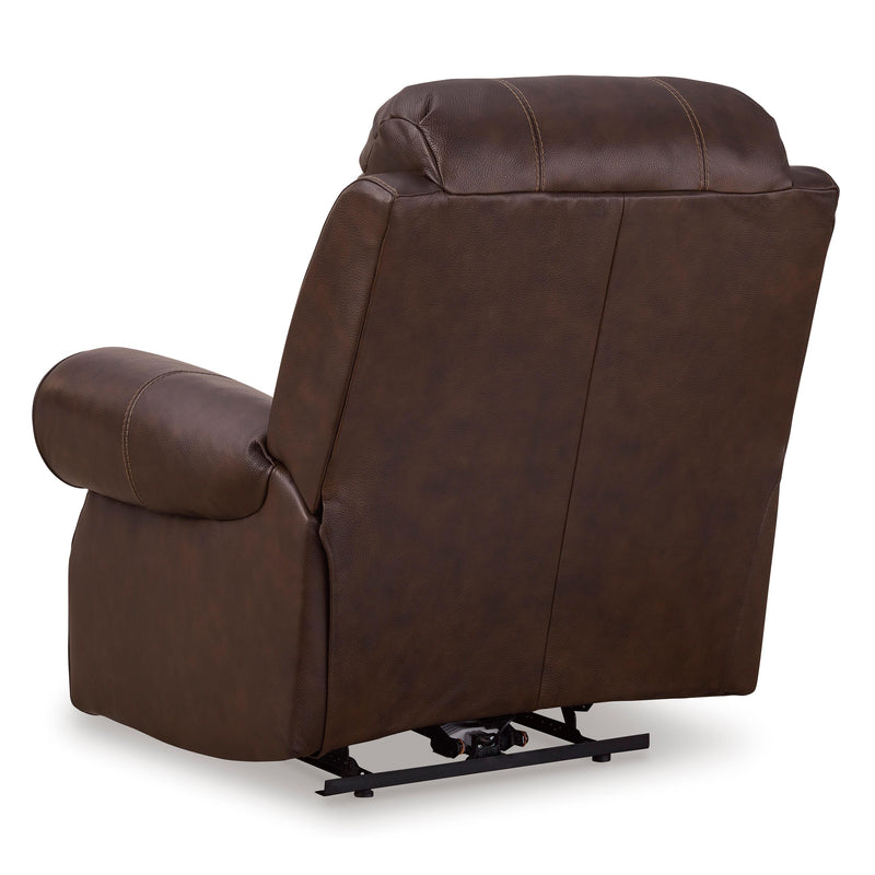 Signature Design by Ashley Freyeburg Power Leather Match Recliner with Wall Recline U9021406 IMAGE 6