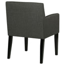  Coaster Furniture Catherine 106252 Upholstered Dining Arm Chair - Grey IMAGE 7