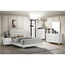  Coaster Furniture Kendall 224404 Dresser Mirror - White IMAGE 2